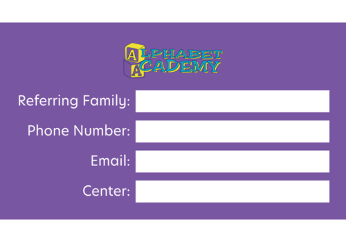 AA Referral Card Back