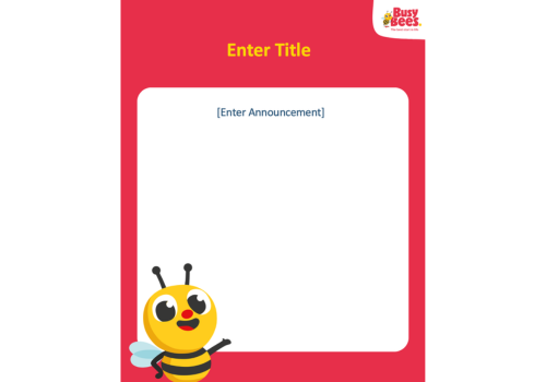 BB Teacher Announcement