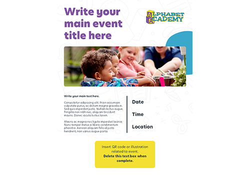 BBNA Flyer Templates_Alphabet Academy 5