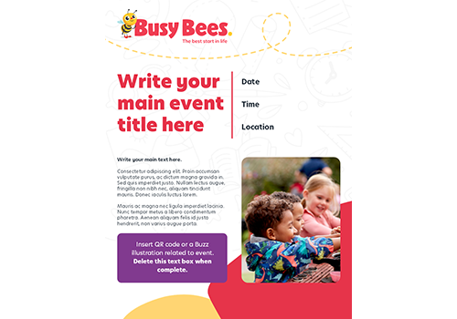 BBNA Flyer Templates_Busy Bees 1