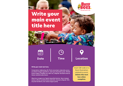 BBNA Flyer Templates_Busy Bees 3