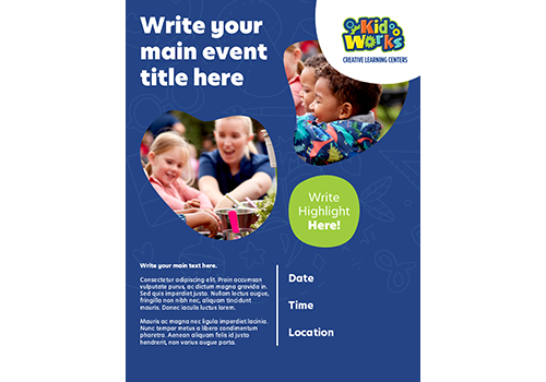 BBNA Flyer Templates_Kid Works 8