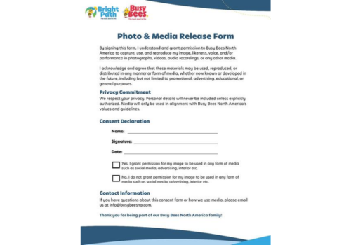 BBNA General Consent & Release Form