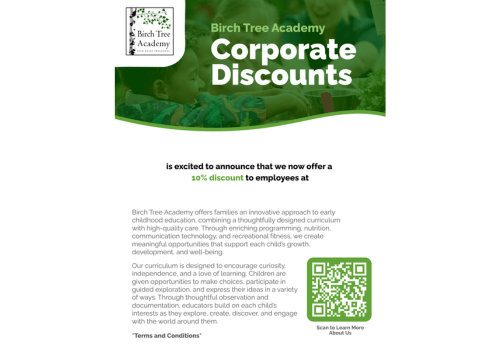 BTA Corporate Discount Flyers