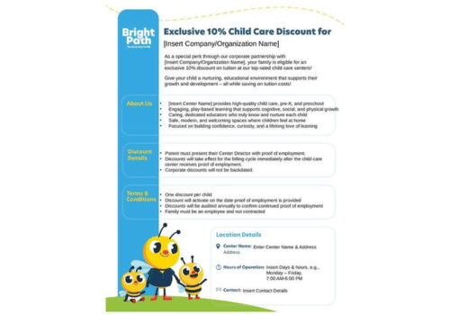 BrightPath Corporate Discount Flyer PPT Template