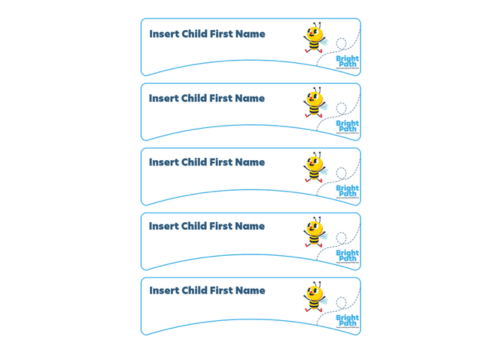 BrightPath Cubby Label Templates_Full Page