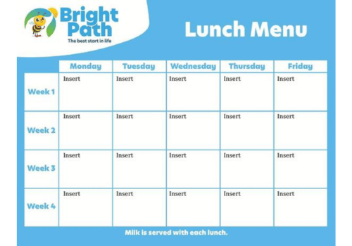 BrightPath Fillable Menu (PPT)