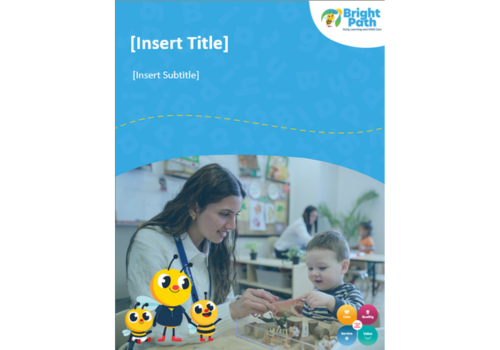 BrightPath HR Cover Page Template