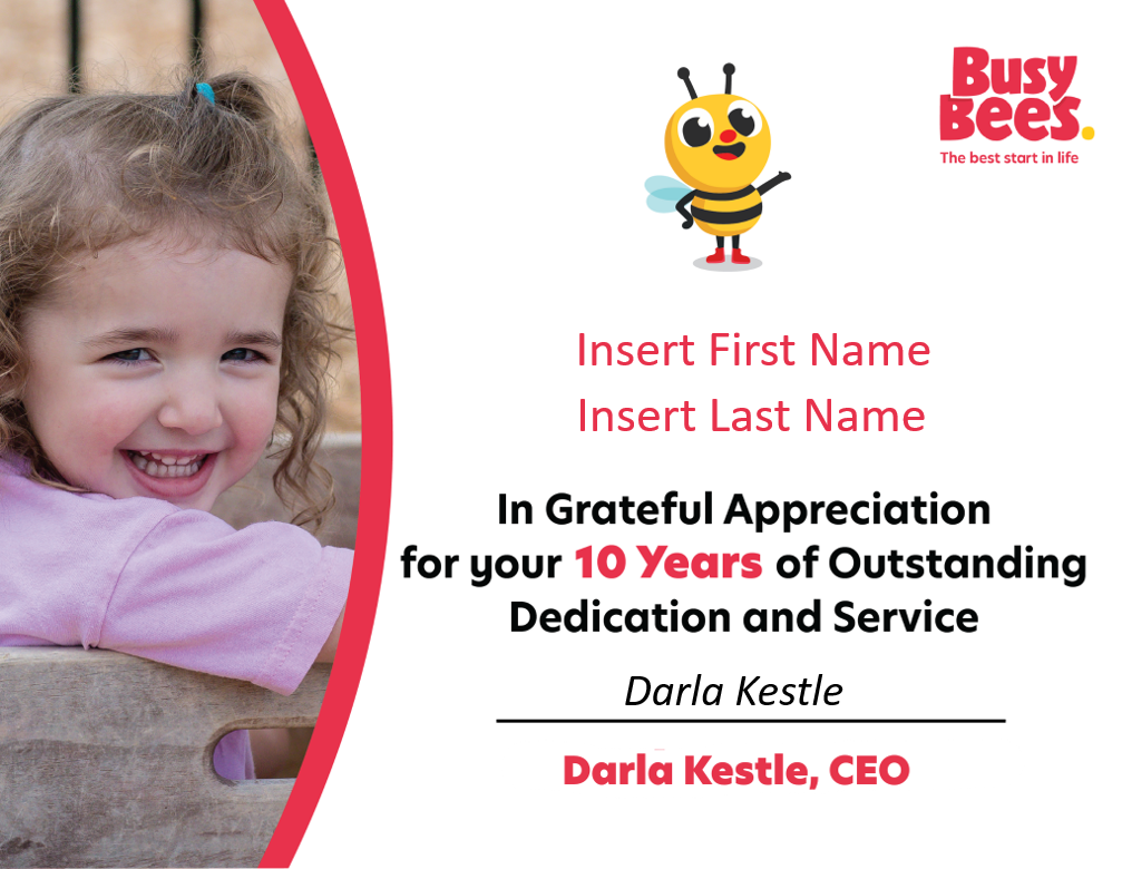 Busy Bees Cert Template_year10