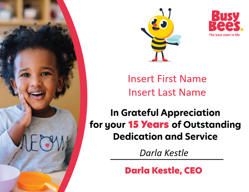Busy Bees Cert Template_year15
