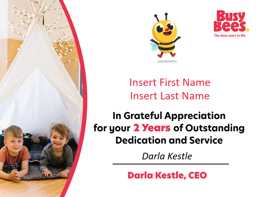 Busy Bees Cert Template_year2
