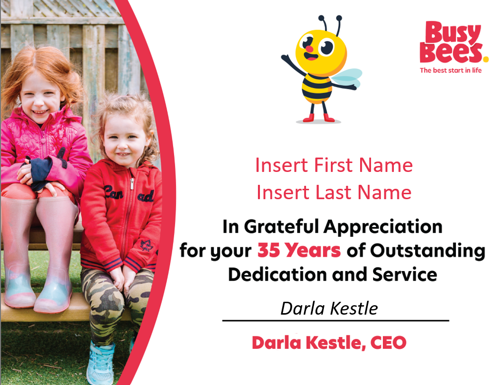 Busy Bees Cert Template_year35