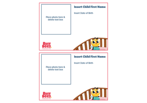 Busy Bees Crib Label Templates_Full Page