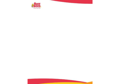 Busy Bees Multi-Page Letterhead (Portrait)