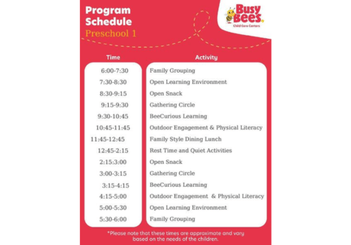 Busy Bees Program Routine Sample-BeeCurious_8.5x11_Portrait