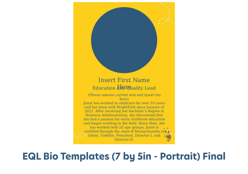 EQL Bio Templates (7 by 5in - Portrait) Final