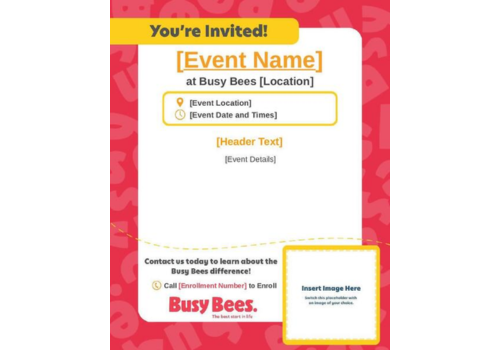 Event Social Media Design Template_Busy Bees 1