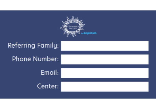 KC by BP  Referral Card Back