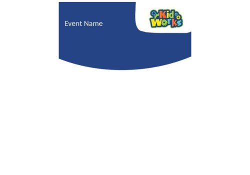 Kid Works Flyer PPT Template 3