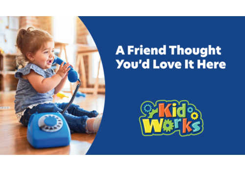 Kid Works Referral Card Front