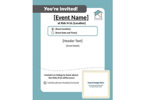 Kids N Us_Event Social Media Design Template