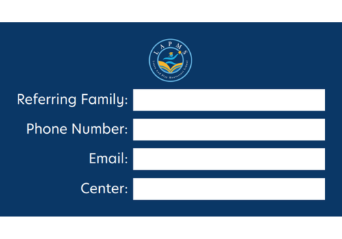 LAPMS Referral Card Back