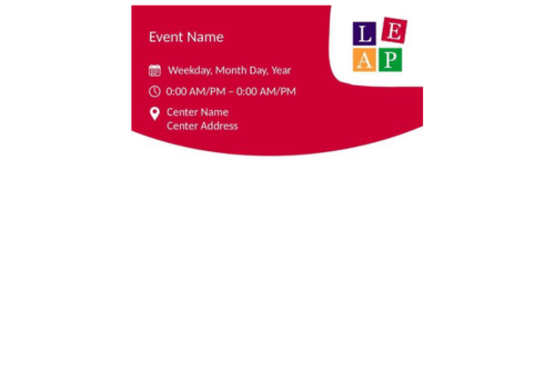 LEAP Flyer PPT Template 2