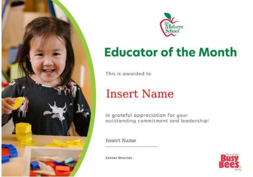 Malvern EduOM Certificate