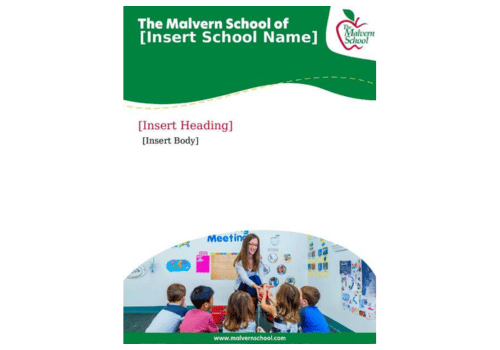 Malvern Flyer Template 3