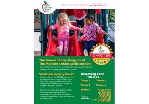 Malvern Summer Camp Template