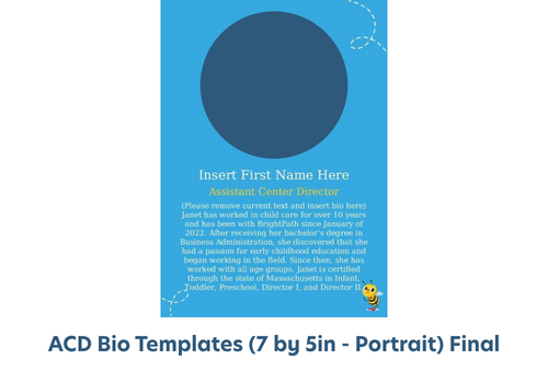 US ACD Bio Templates (7 by 5in - Portrait) Final