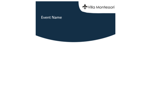 Villa Montessori Flyer PPT Template 2