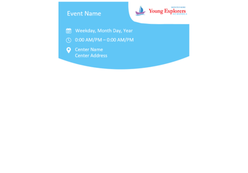 Young Learners Flyer PPT Template 2