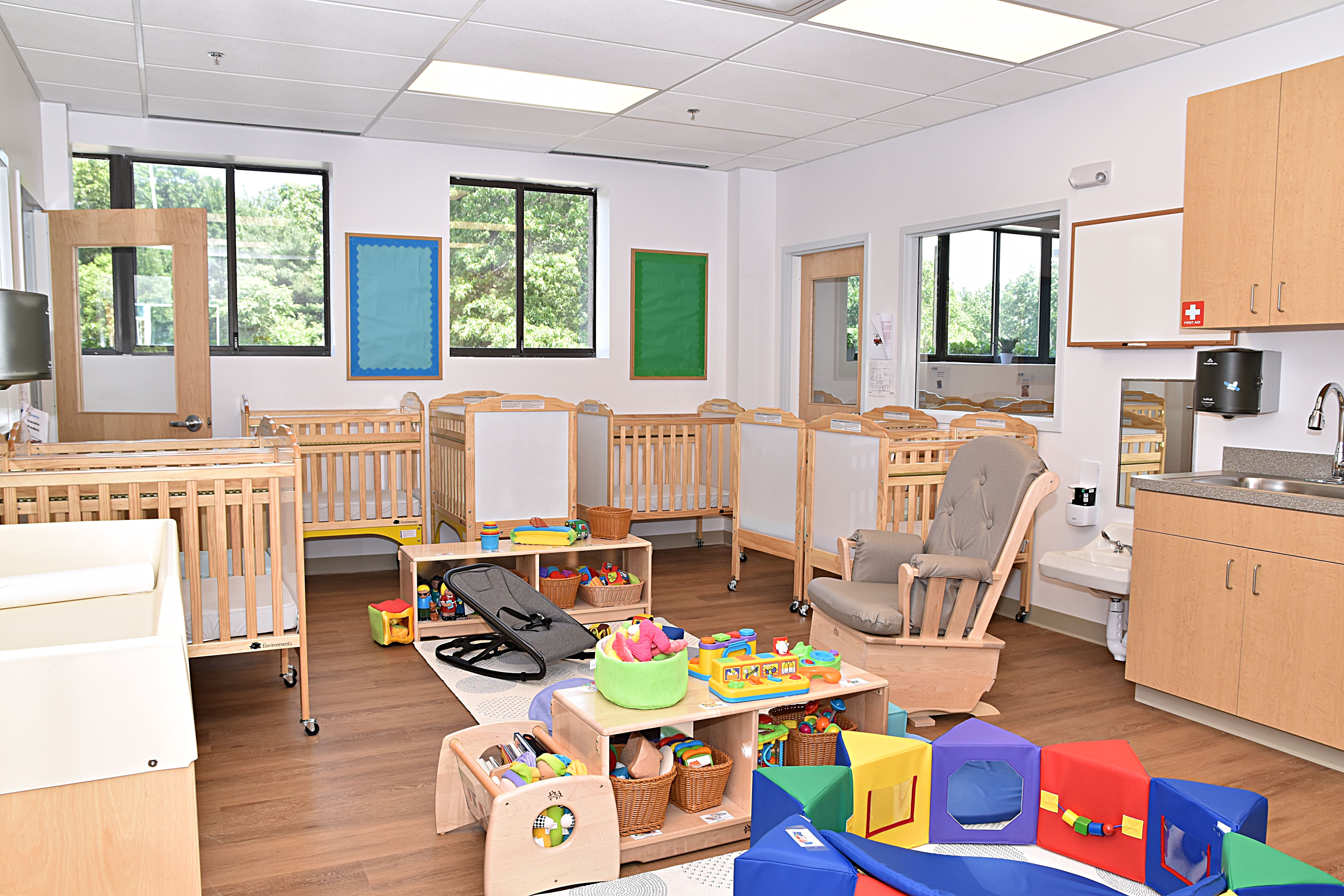 BrightPath Medway is a premium child care center near you. Here's a peek inside the infant room.