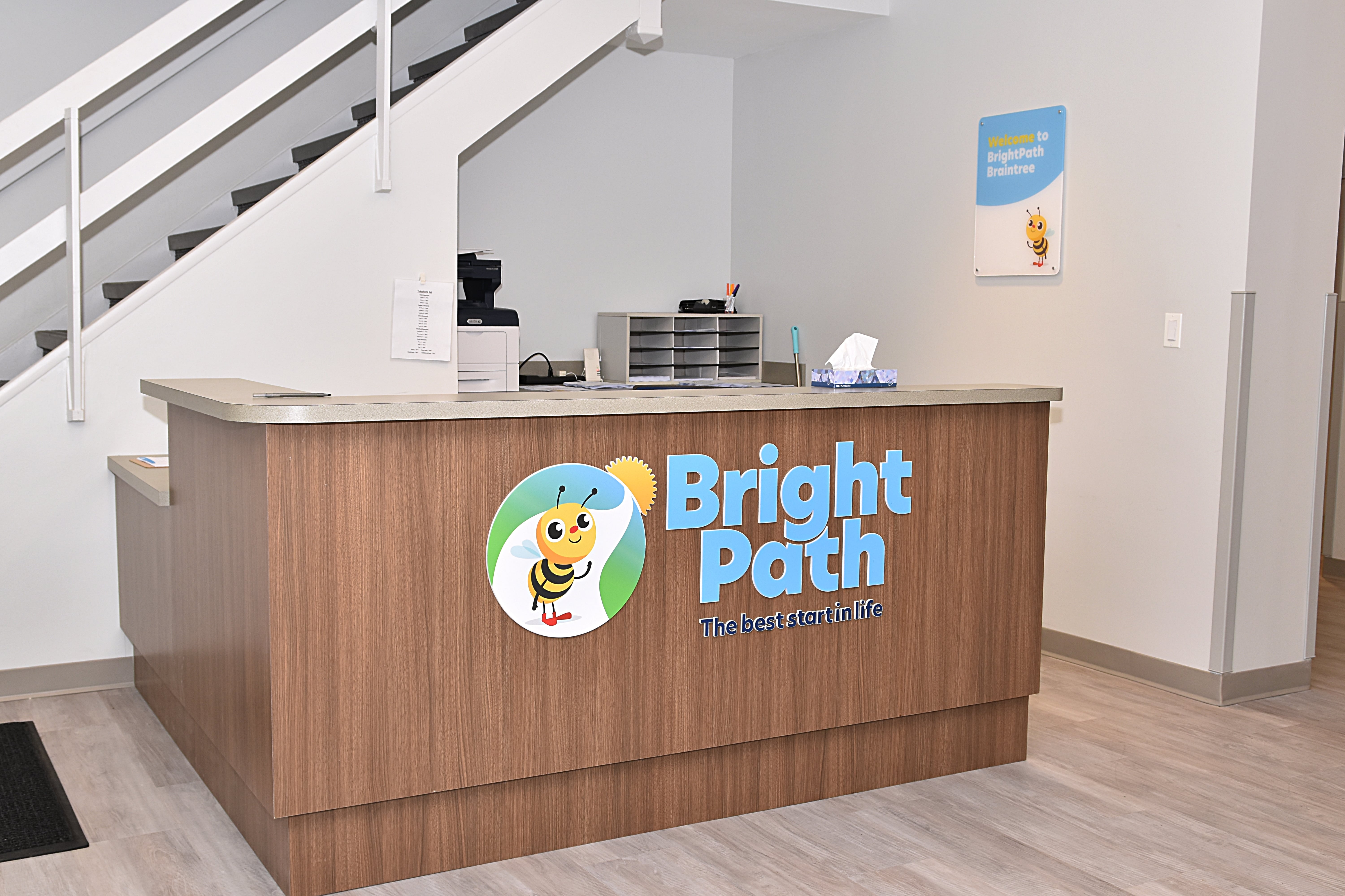 Front Desk of BrightPath Mason